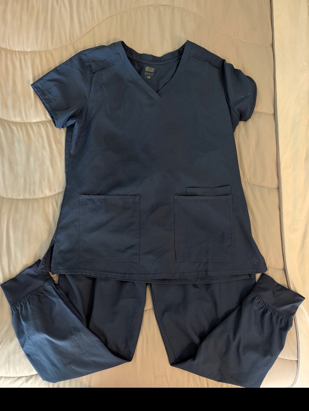 Med Couture Navy Scrub Set